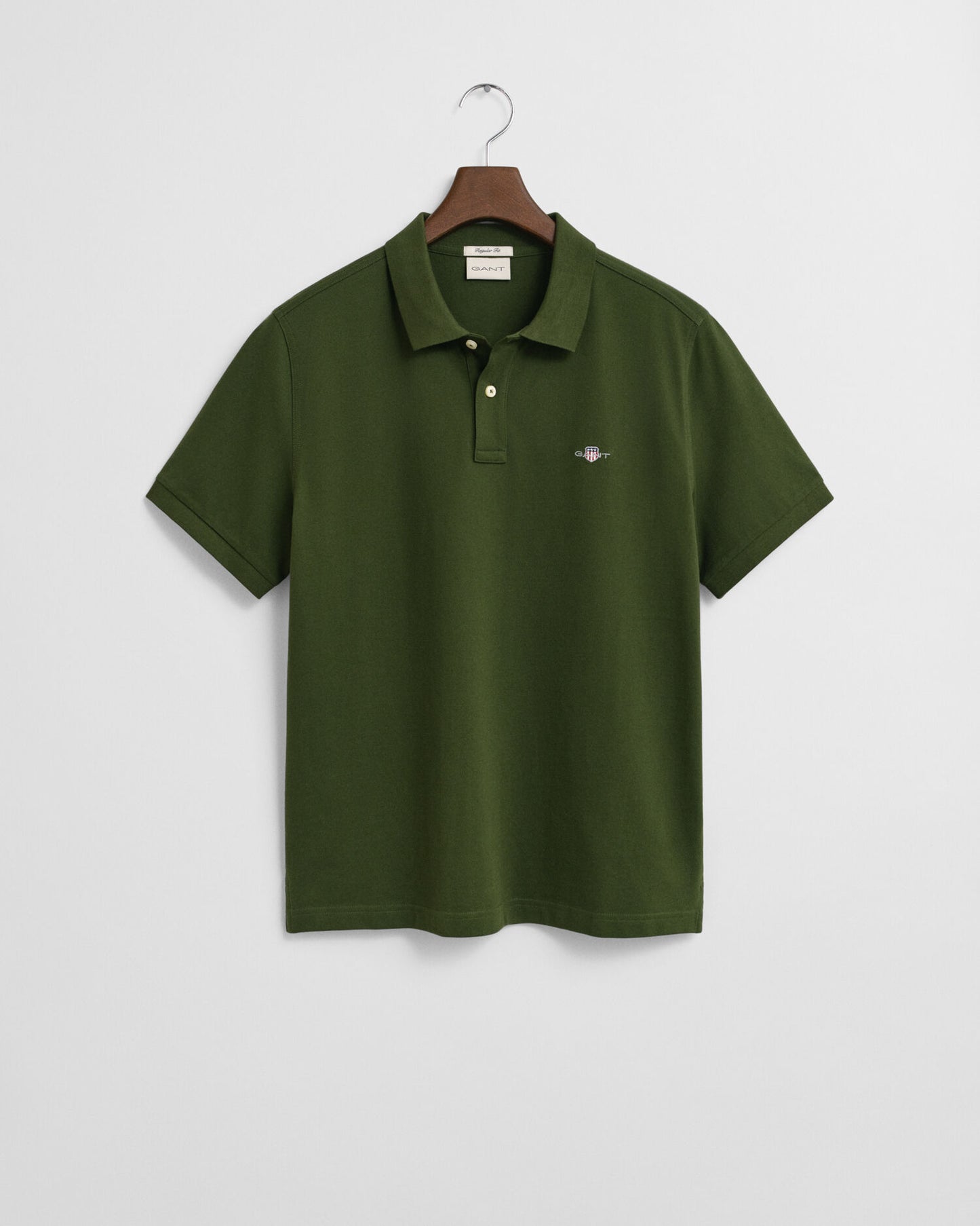 Regular Fit Shield Pique Polo Shirt