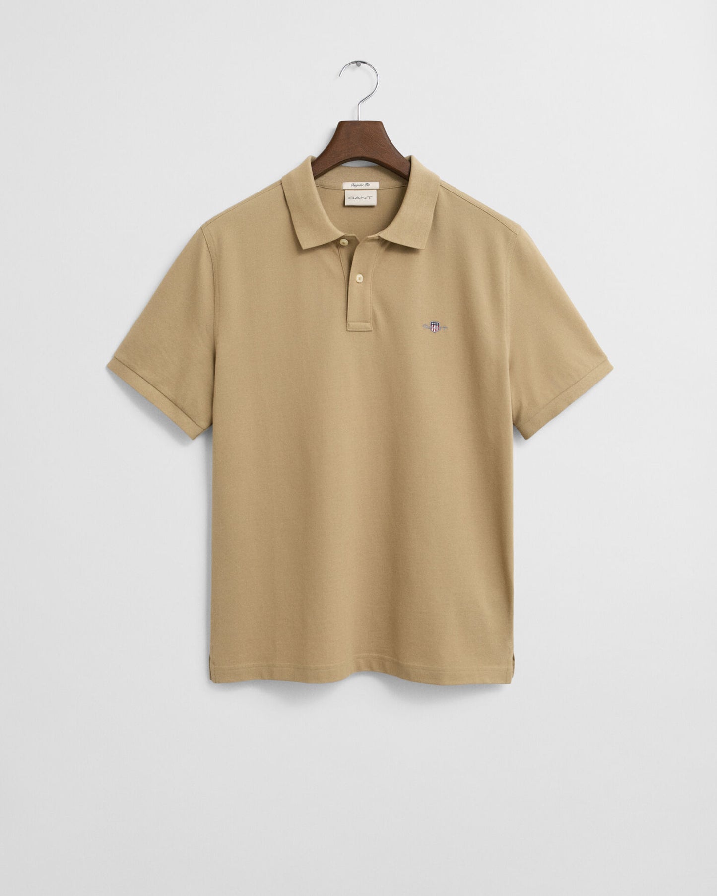 Regular Fit Shield Pique Polo Shirt