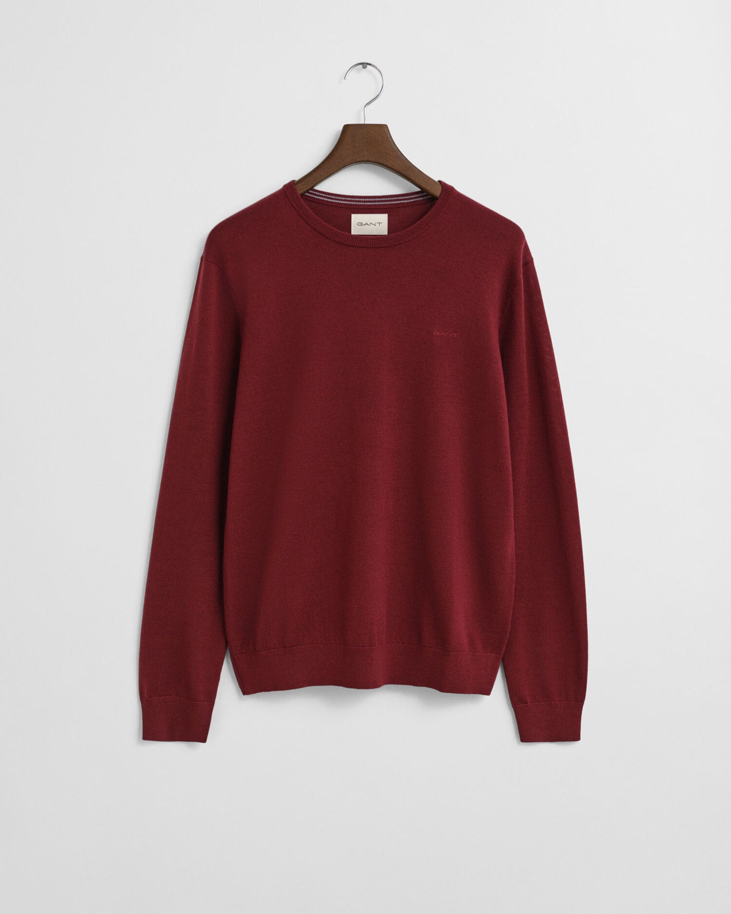 Pullover aus extrafeiner Merinowolle mit Rundhalsausschnitt