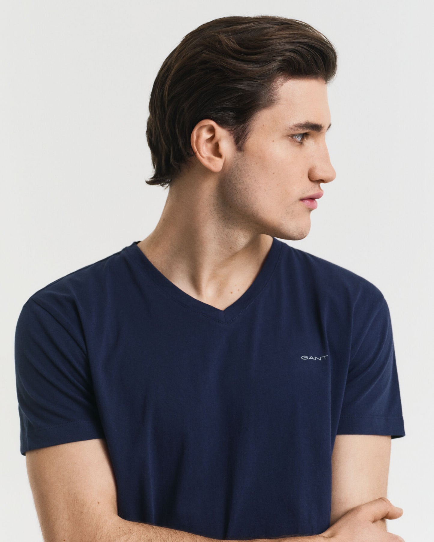 Lot de 2 t-shirts à col en V
