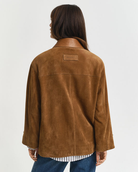 Wildleder-Scheunenjacke