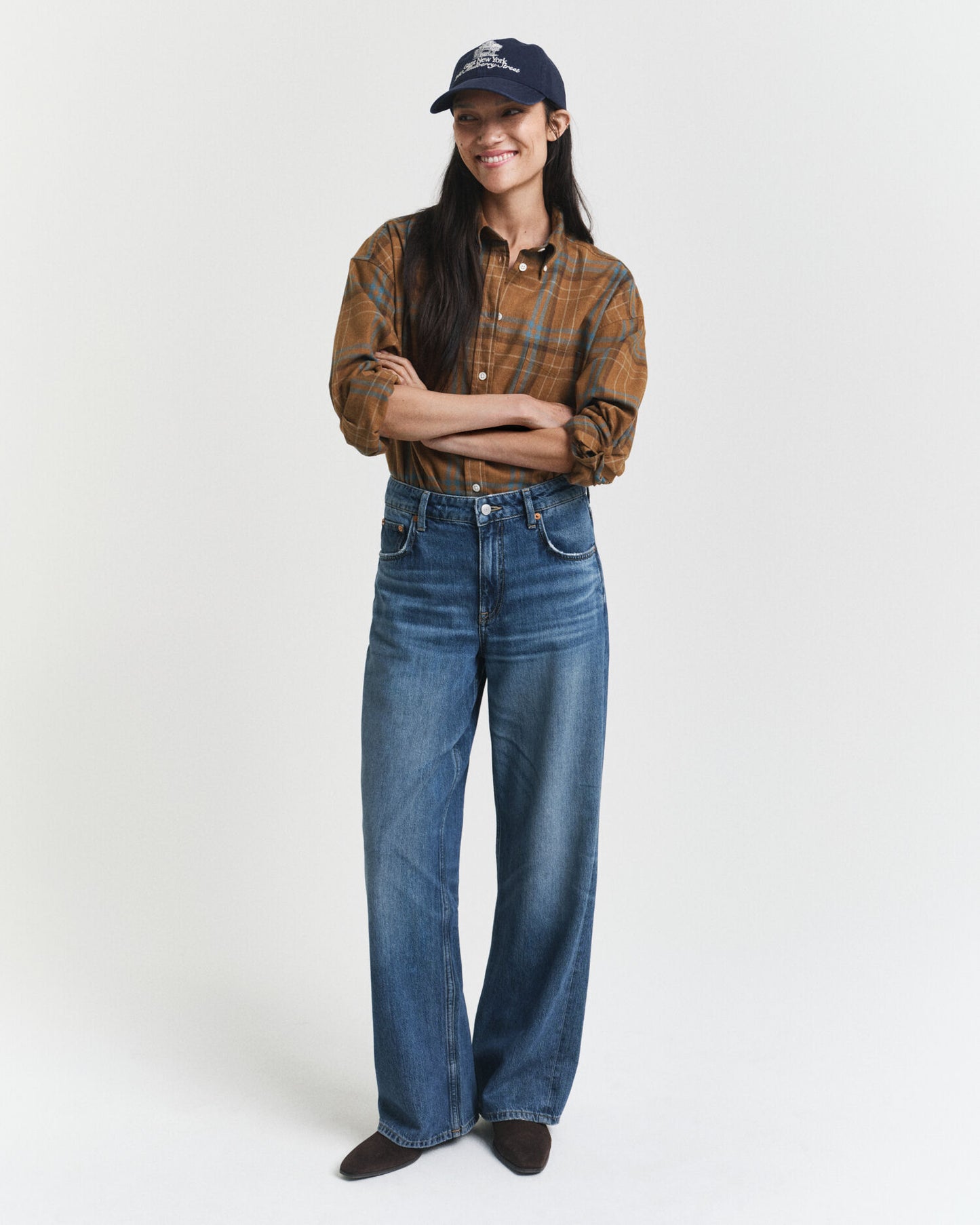 Chemise à carreaux oversize