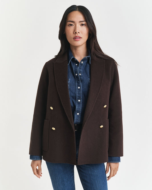 Regular Fit Von Hand Genähter Club Blazer