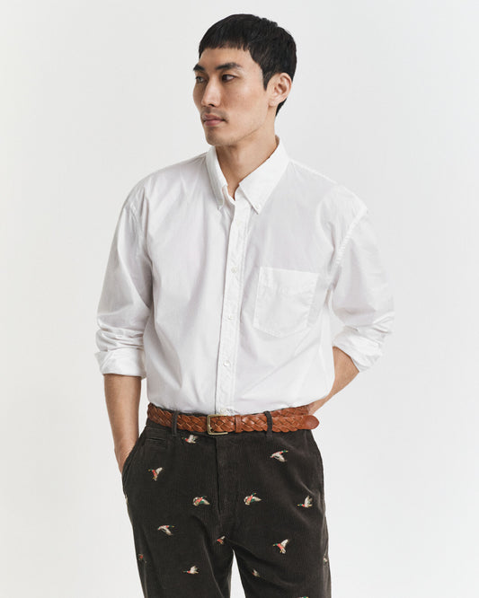 Relaxed Fit Heritage Popeline Hemd