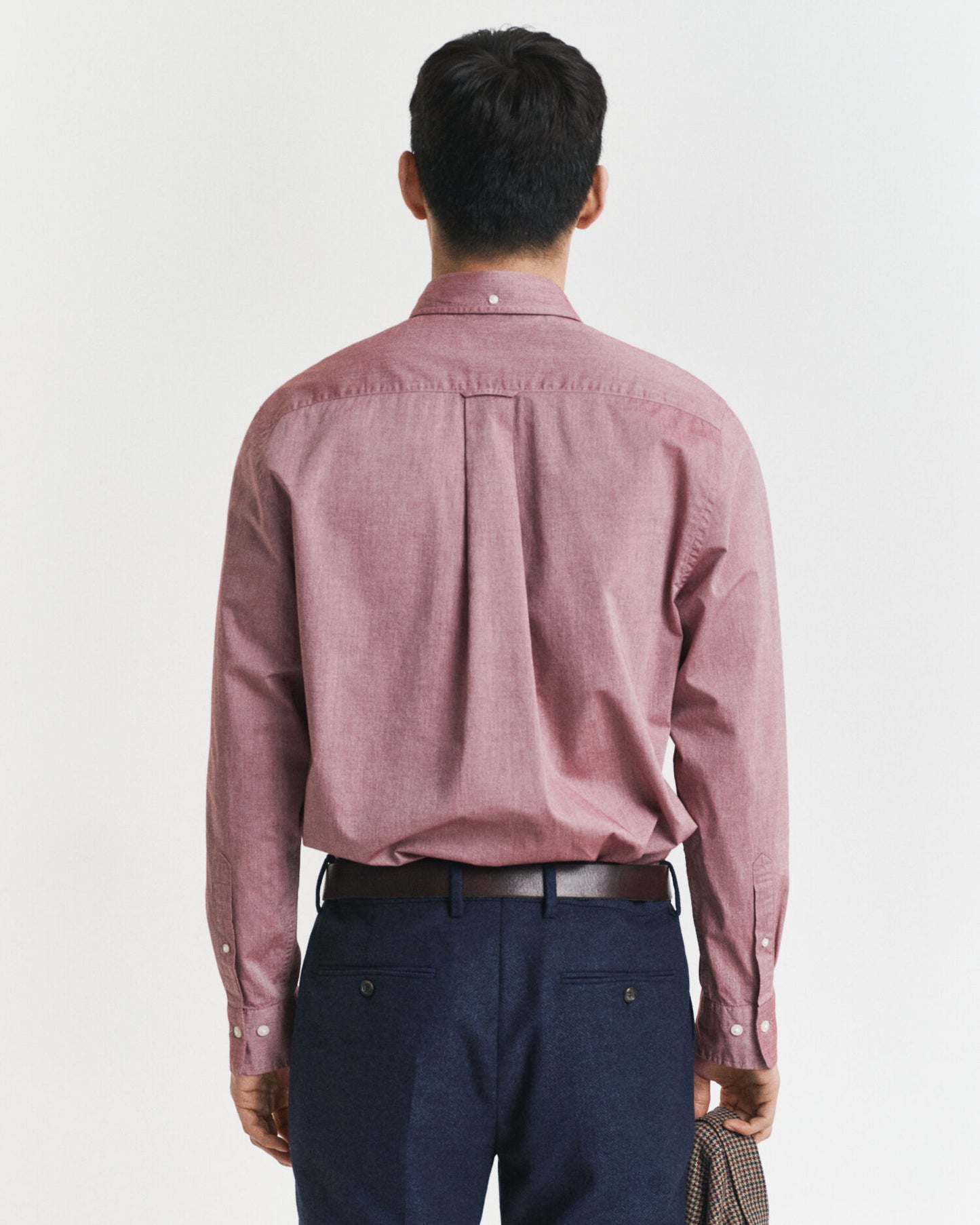 Chemise classique en popeline coupe droite