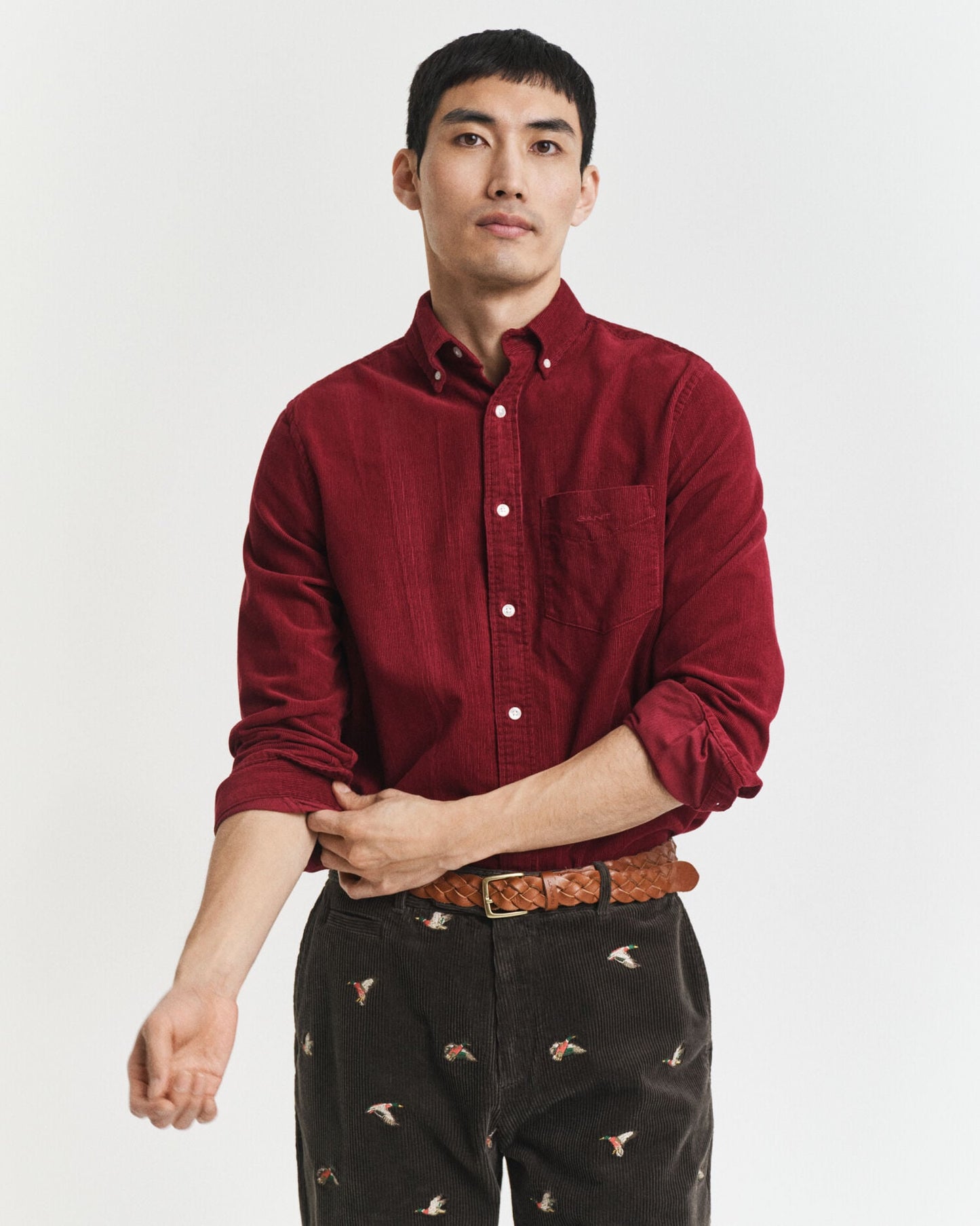 Regular Fit Corduroy Shirt