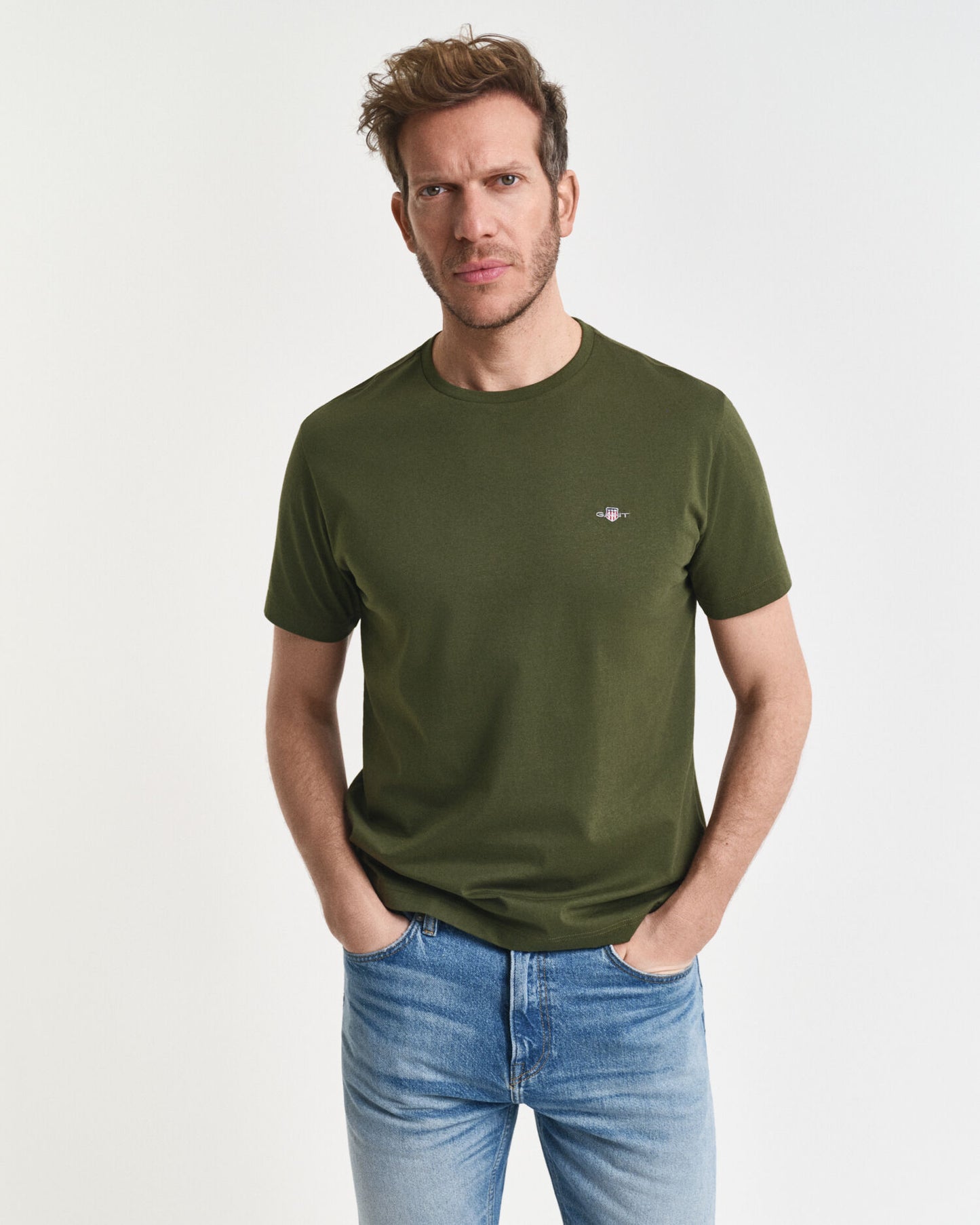 T-shirt regular coupe droite Shield