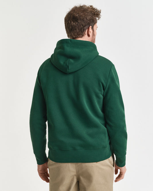 Kapuzenpullover mit Wappen-Grafik