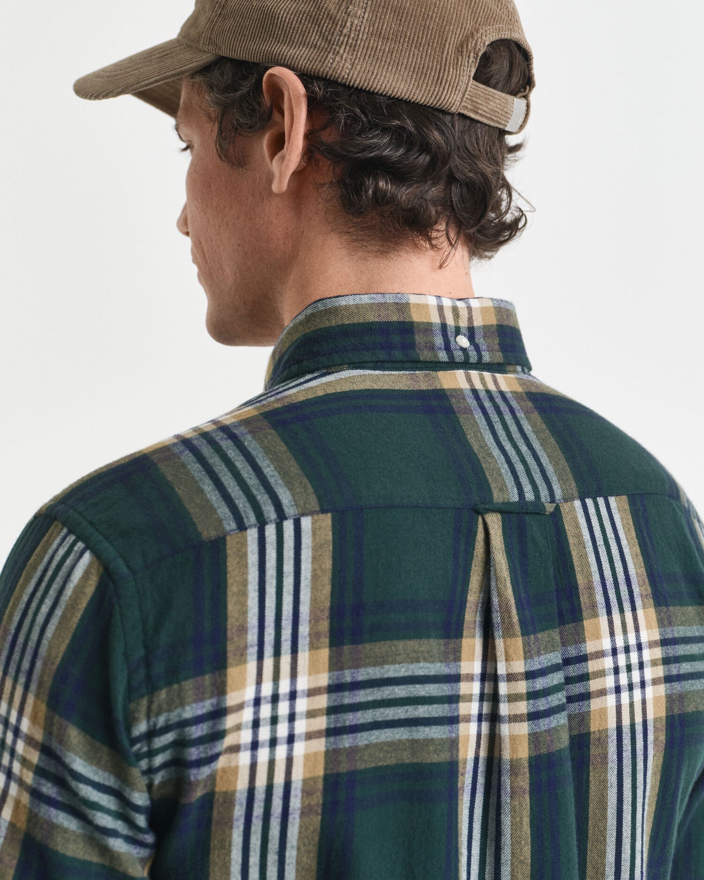 Regular Fit Windblown Flanellhemd mit Karomuster
