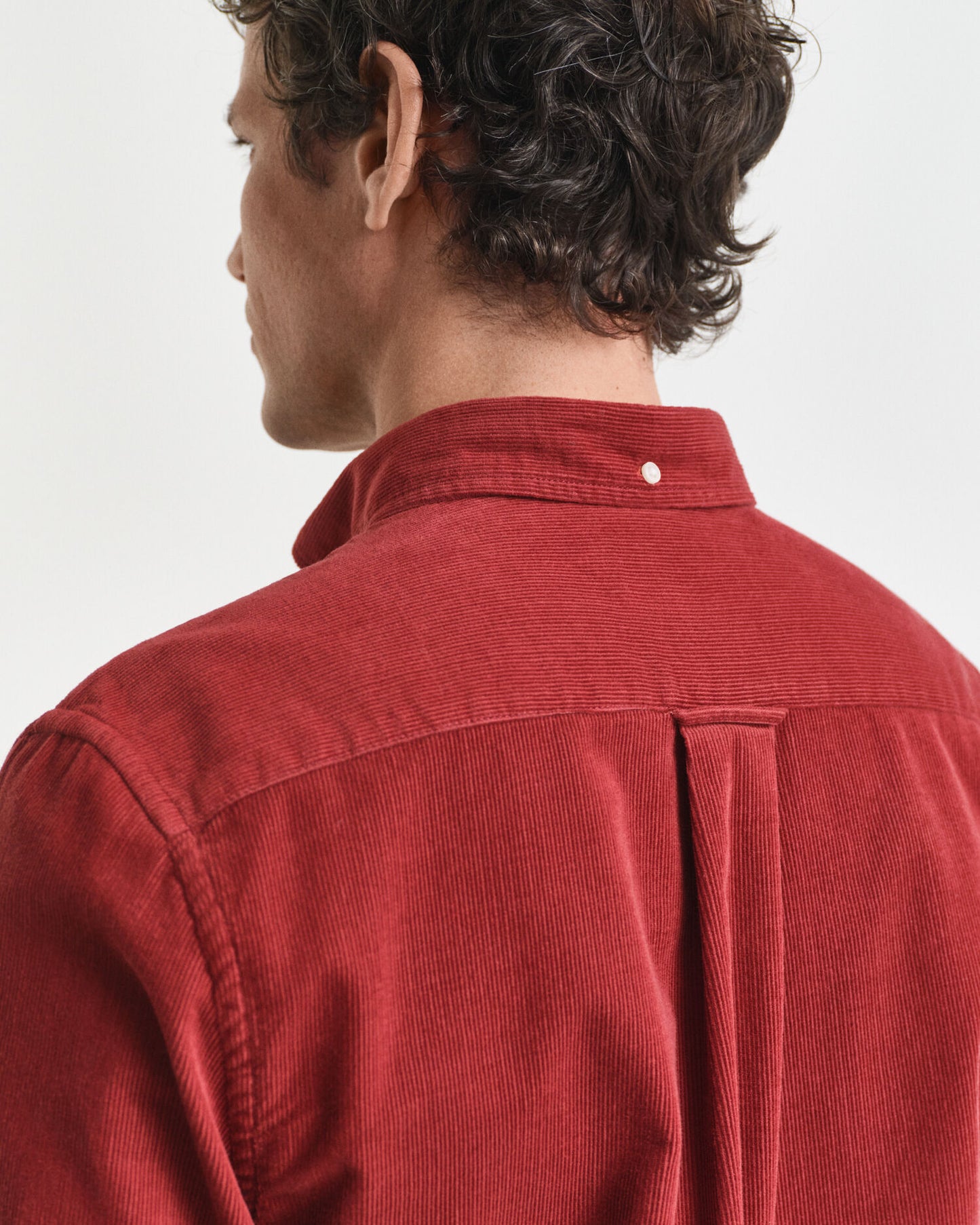 Regular Fit Hemd aus Baumwollcord