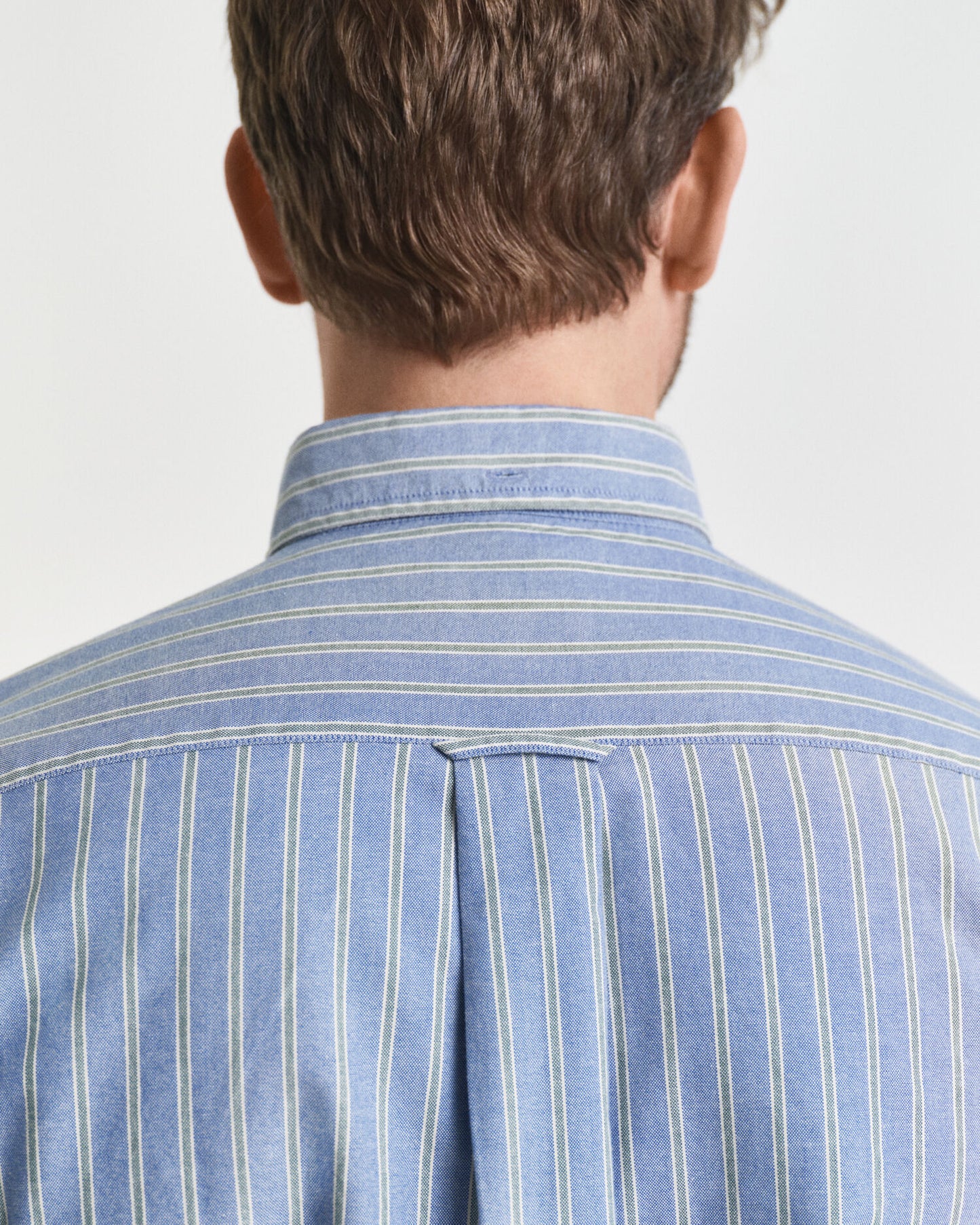 Chemise Oxford rayée coupe classique Archive