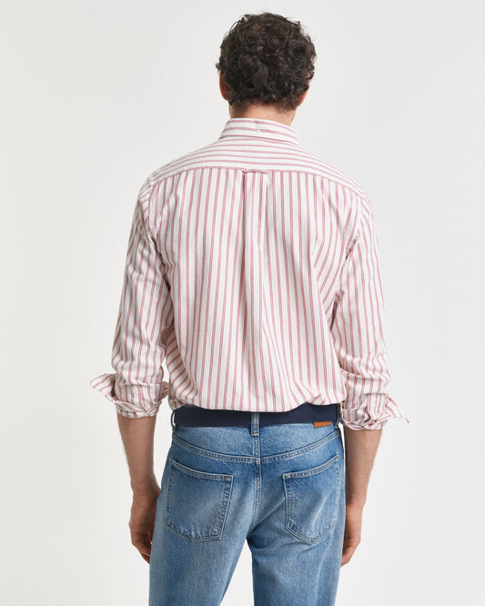 Chemise en popeline rayée Regular Fit Archive