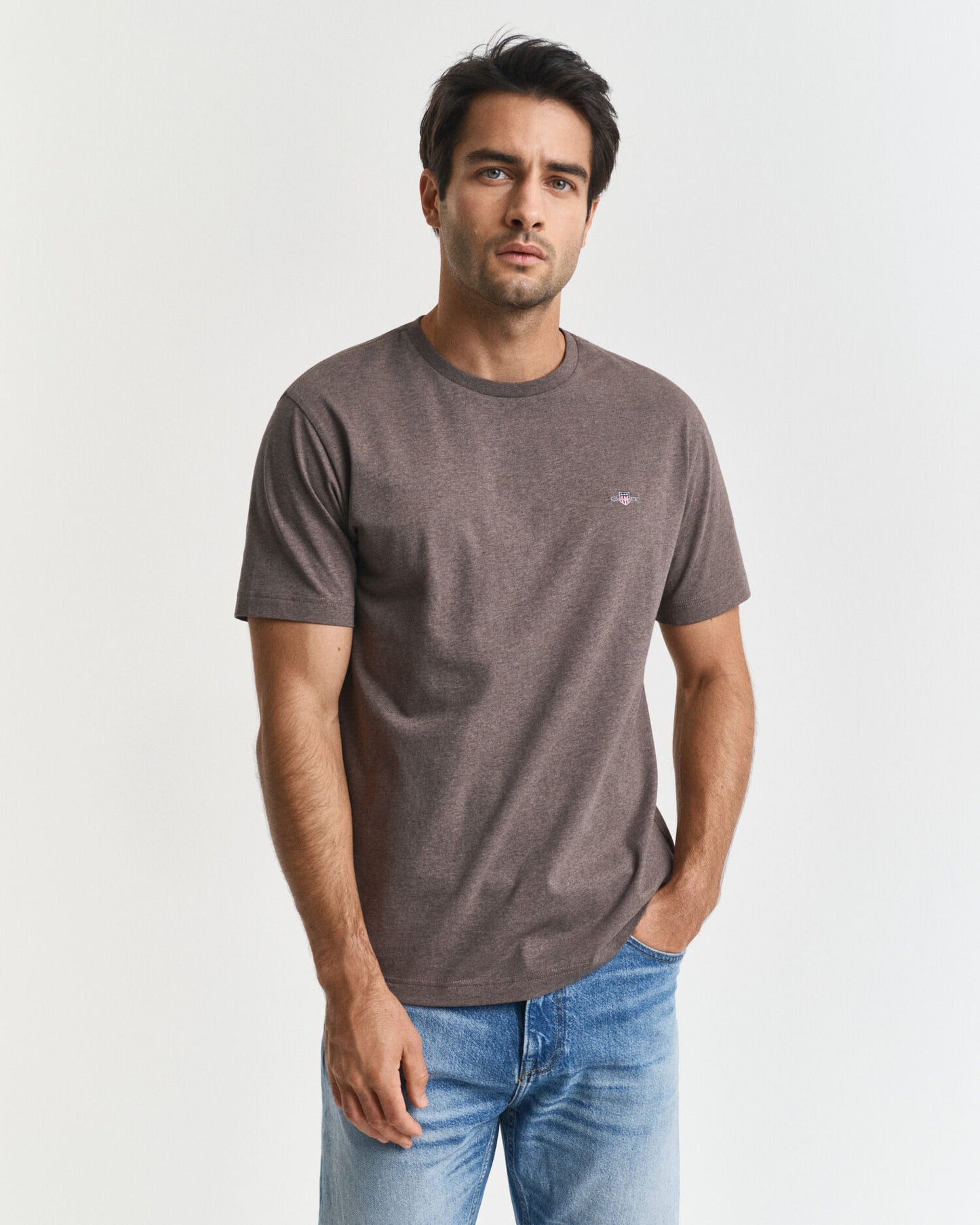 T-shirt regular coupe droite Shield