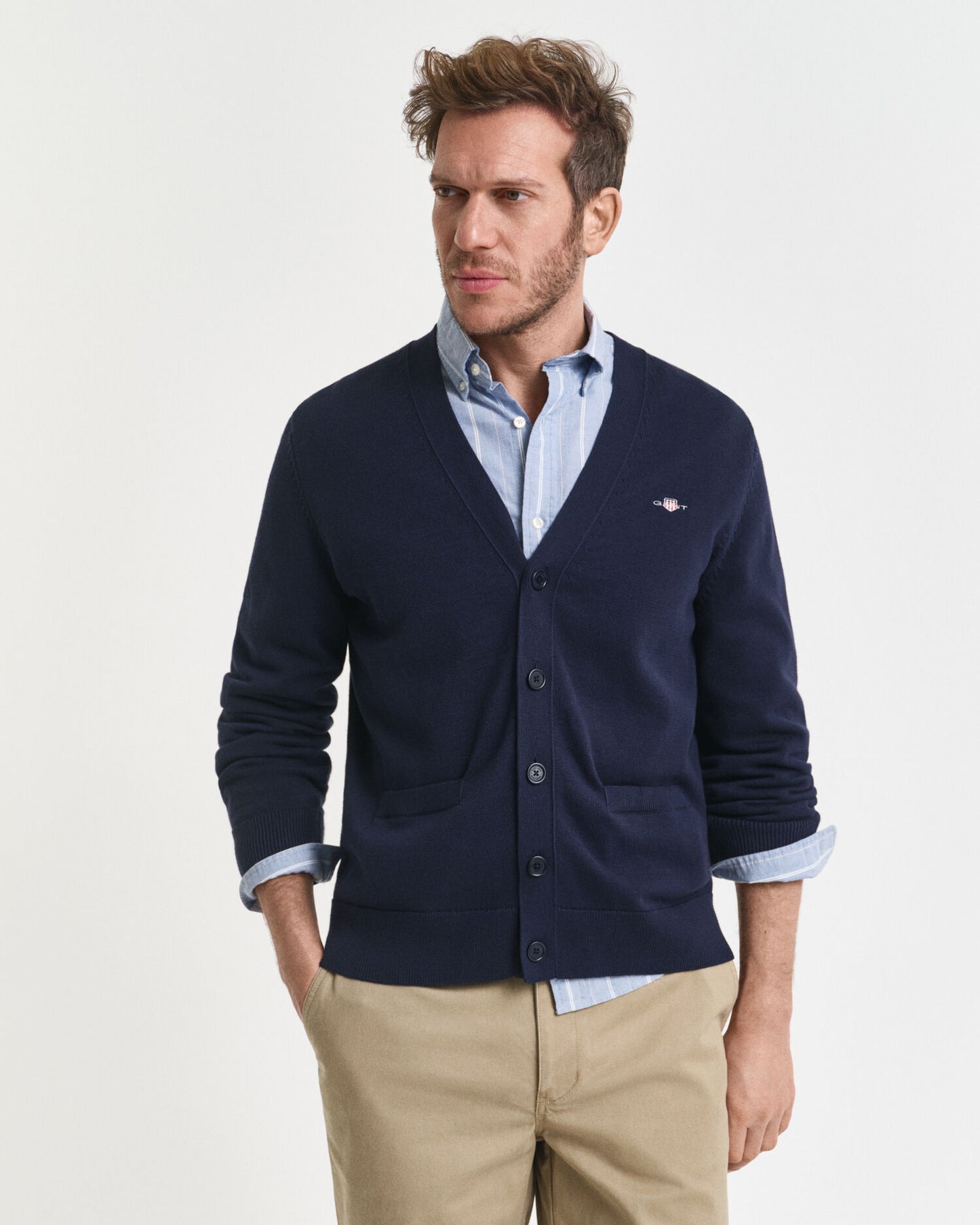 Casual Cotton Cardigan