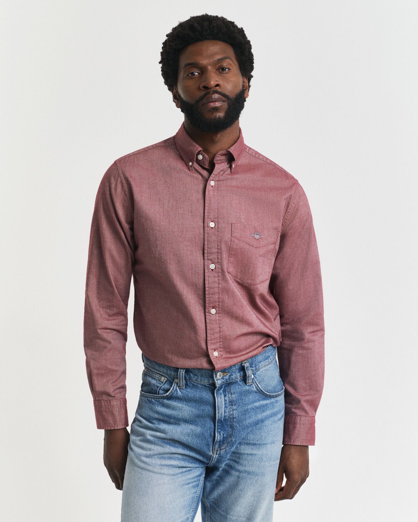 Chemise Oxford classique coupe droite