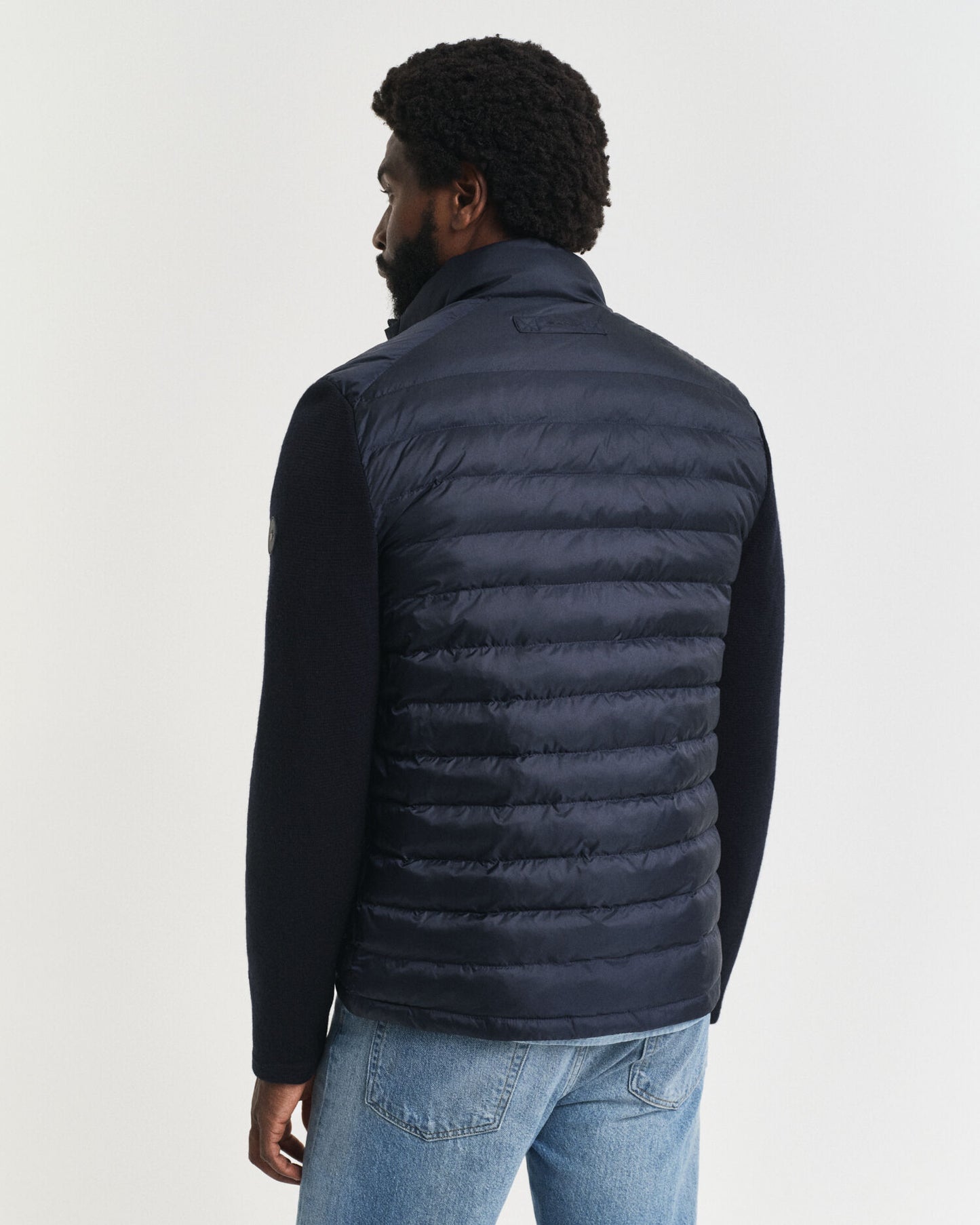 Veste en tissus mélangés
