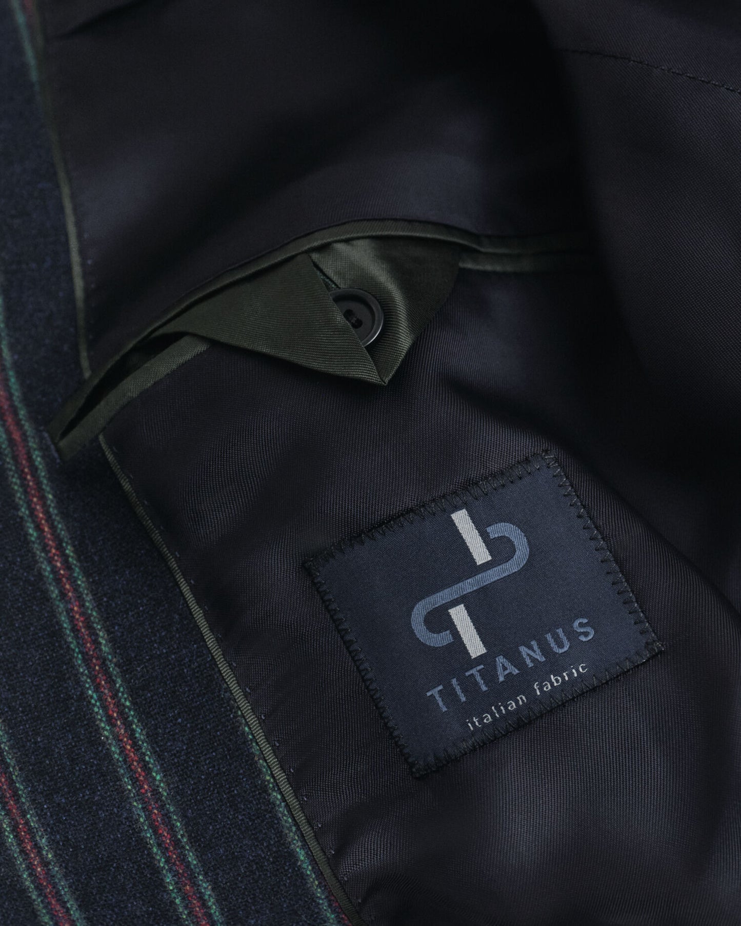 Blazer Club en flanelle rayée