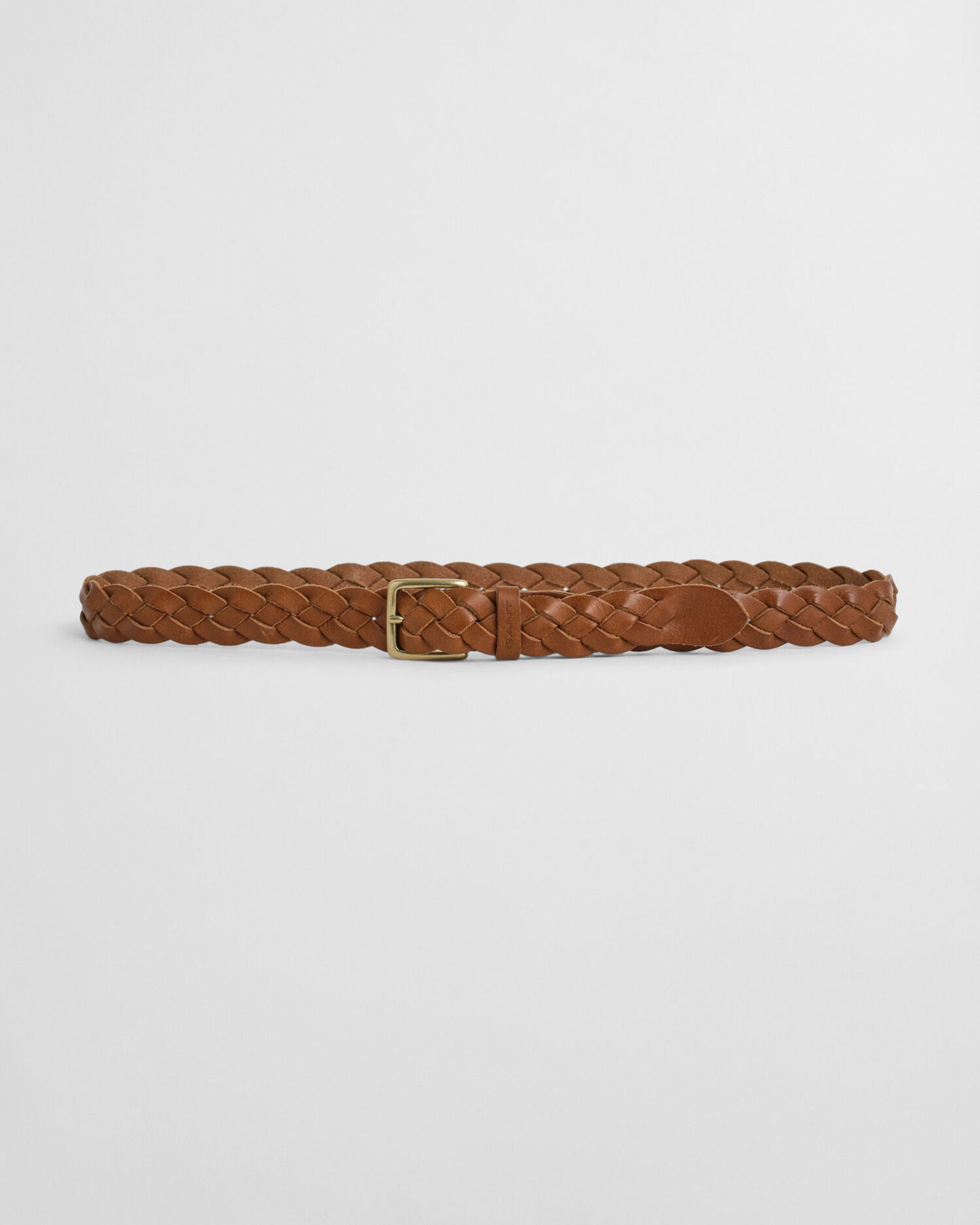 Ceinture en cuir tressé