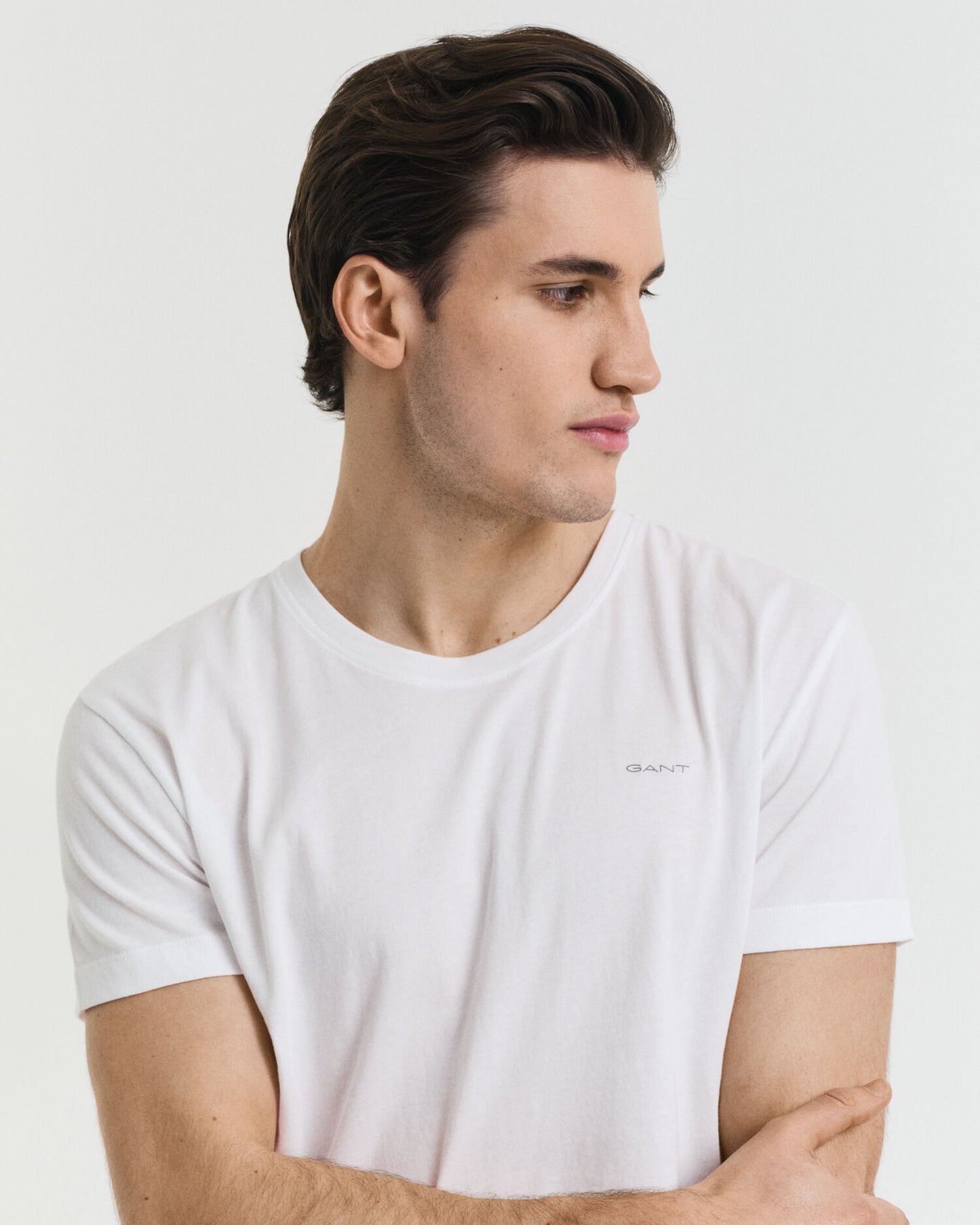 Lot de 2 t-shirts à col rond
