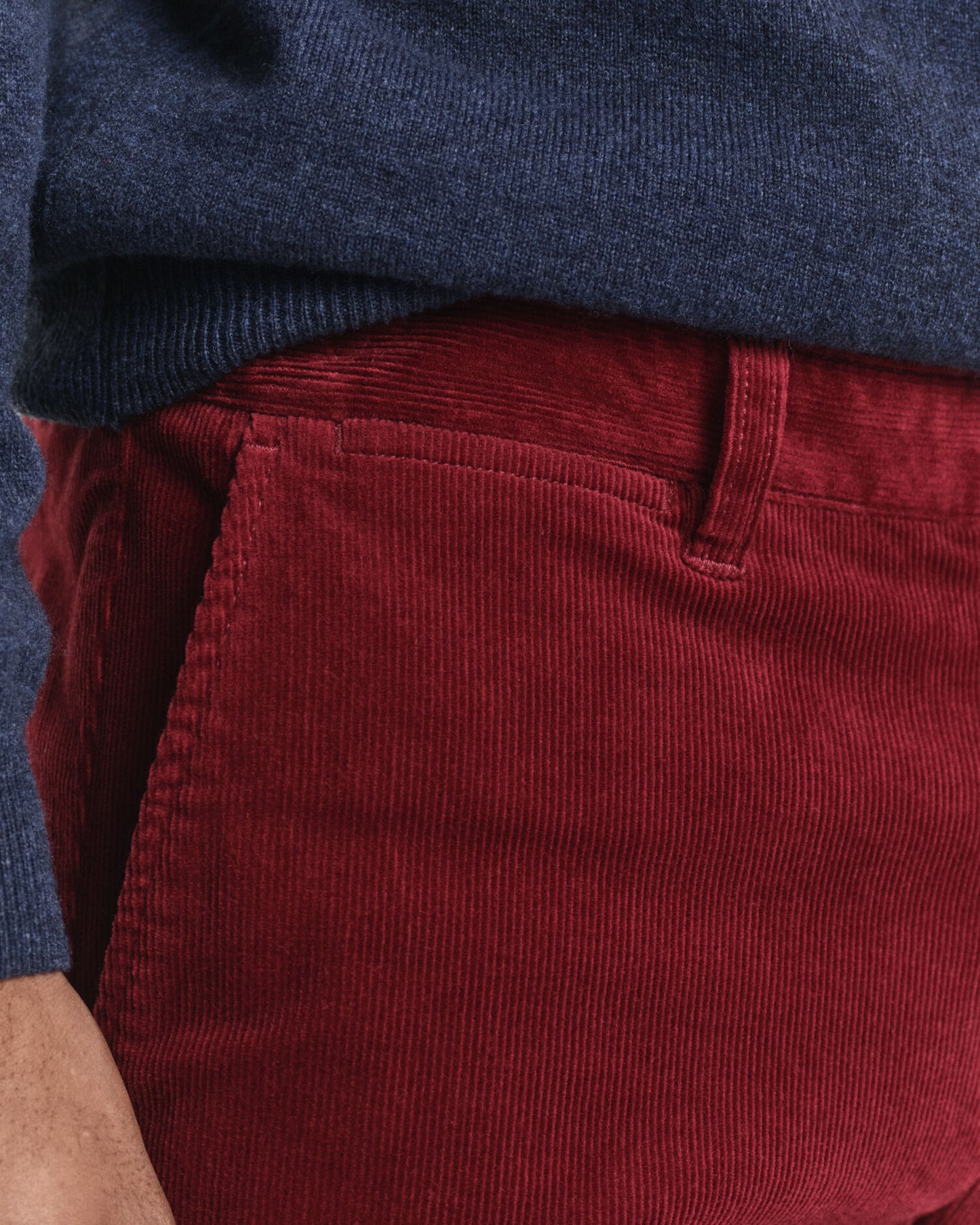 Slim Fit Corduroy Chinos