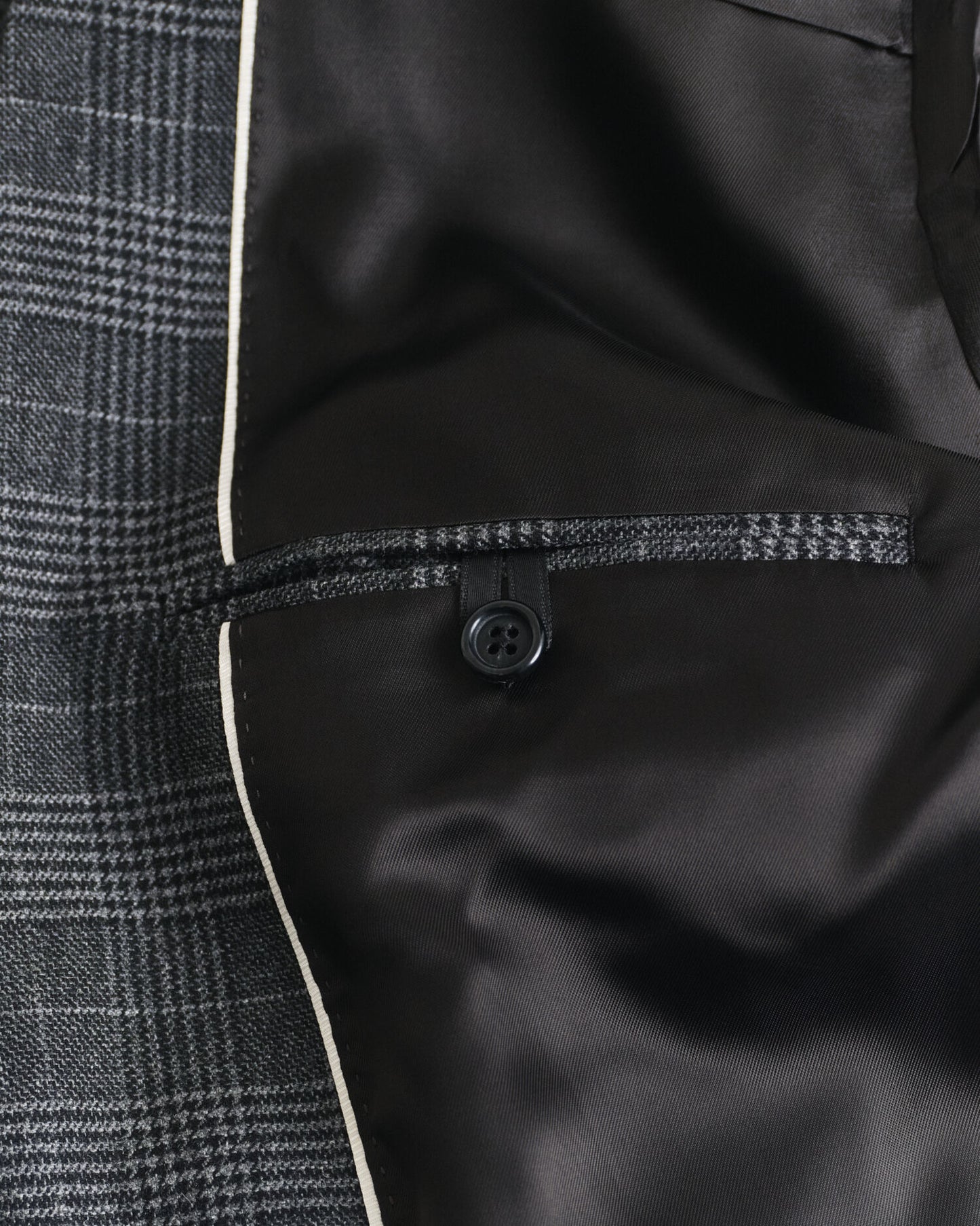 Veste de costume coupe slim à carreaux Glen
