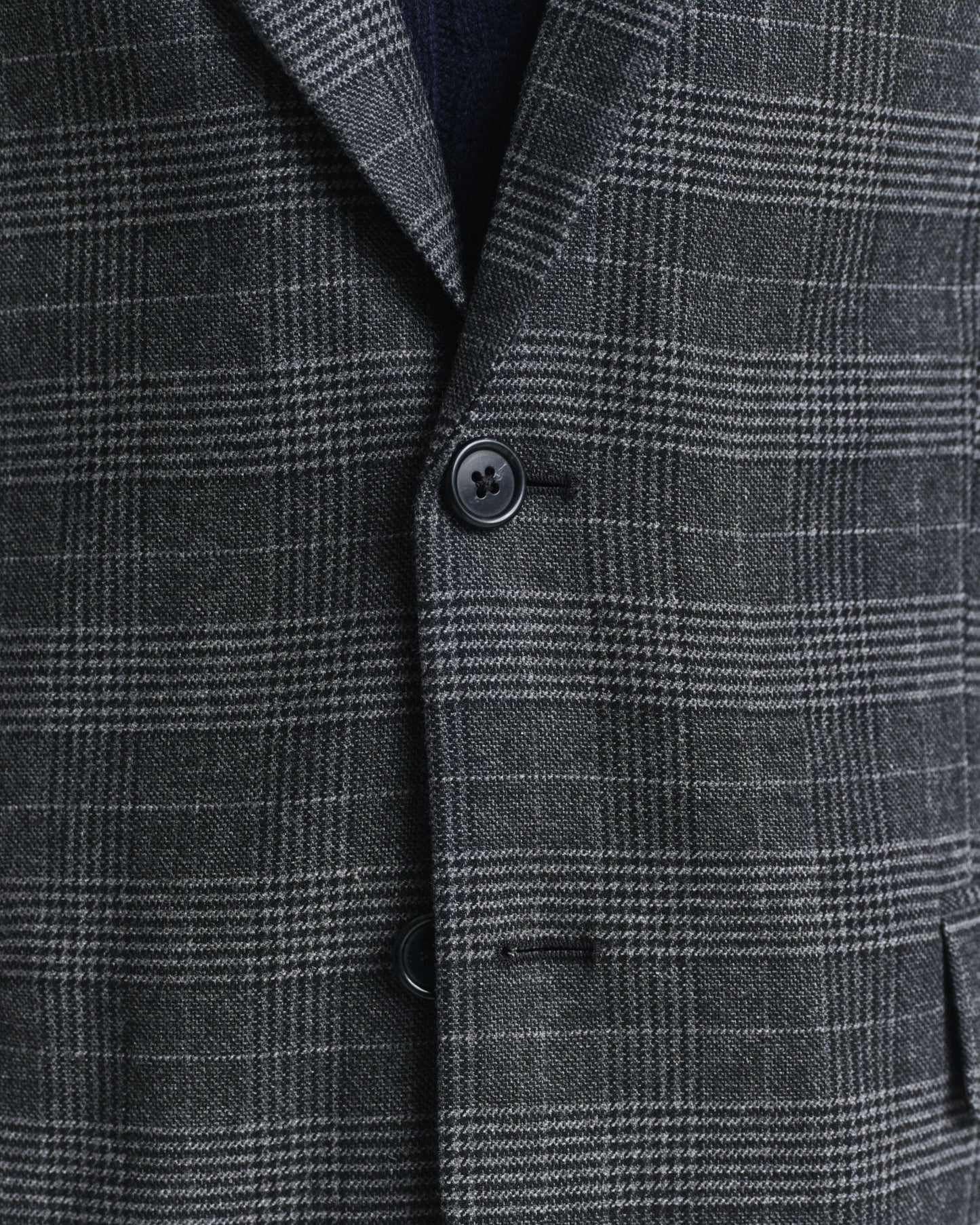Veste de costume coupe slim à carreaux Glen