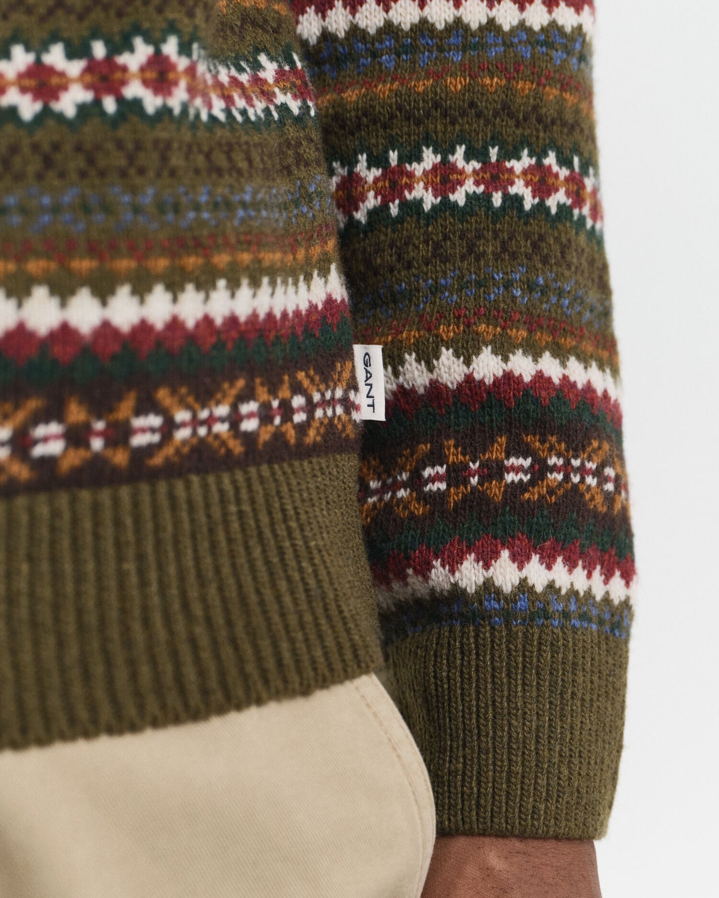 Pull ras-du-cou Fair Isle