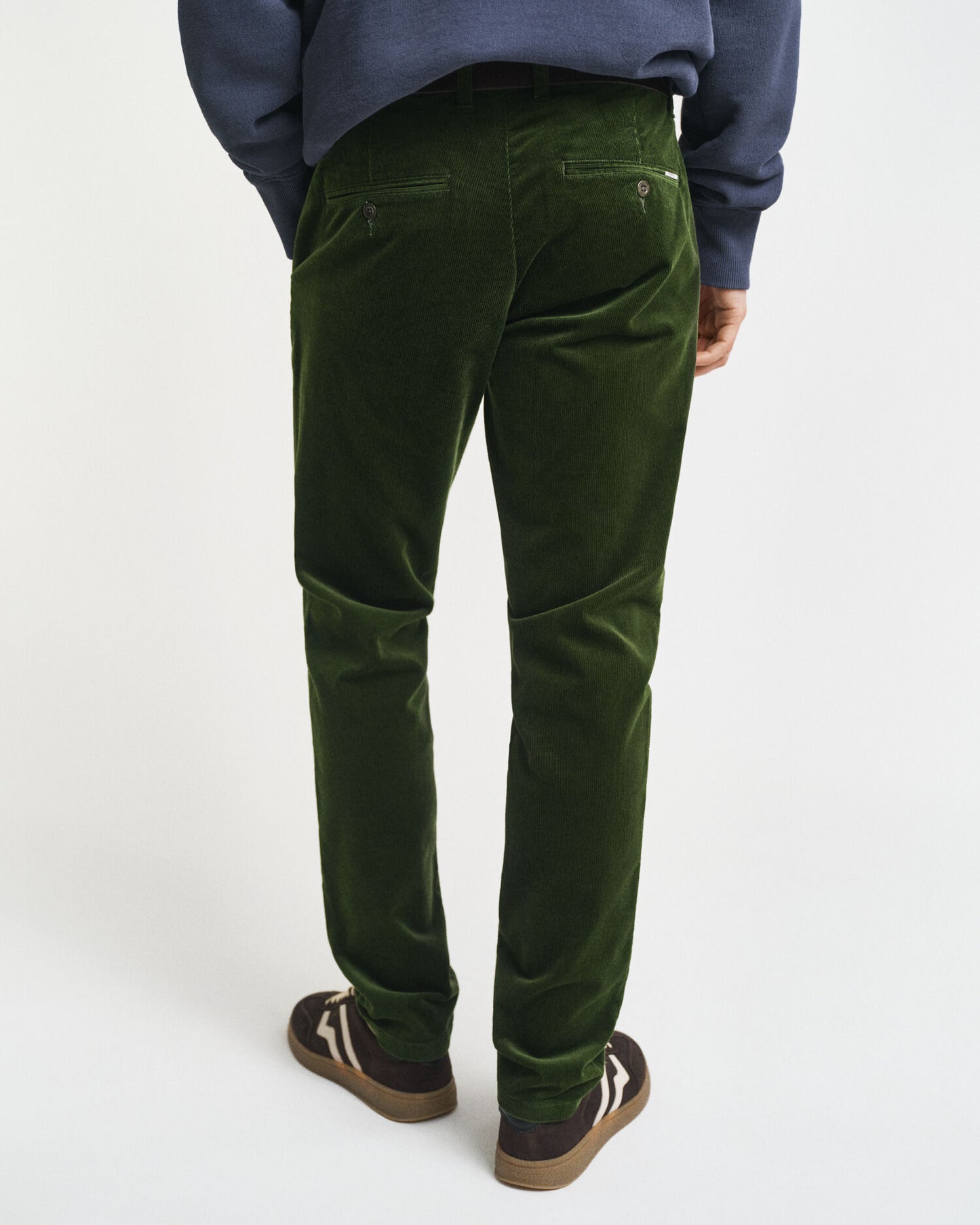 Chino en velours côtelé coupe slim
