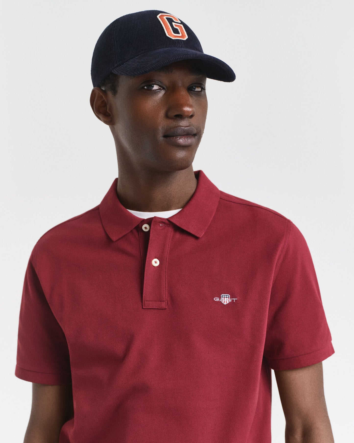Regular Fit Schild Piqué-Poloshirt