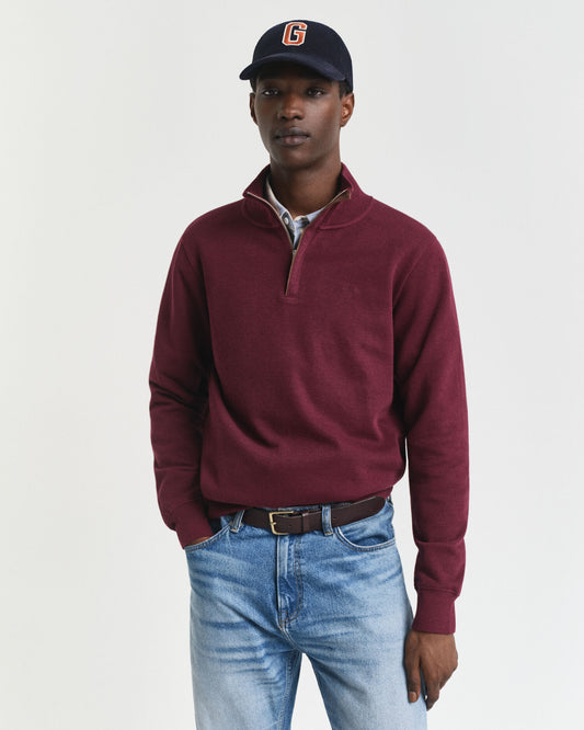 Sweat-shirt Sacker à demi-zip