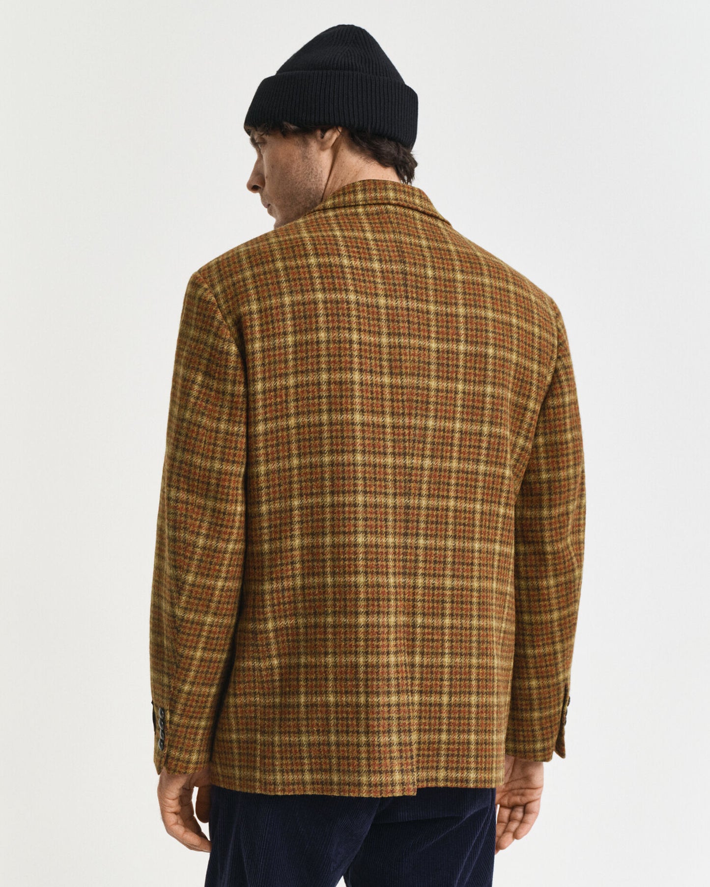 Karierter Tweed-Blazer in lockerer Passform