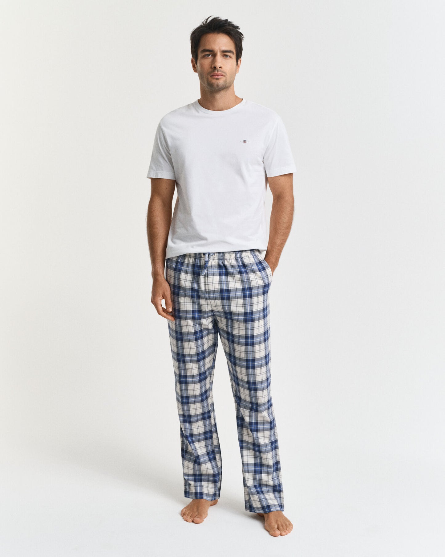 Karierte Pyjamahose