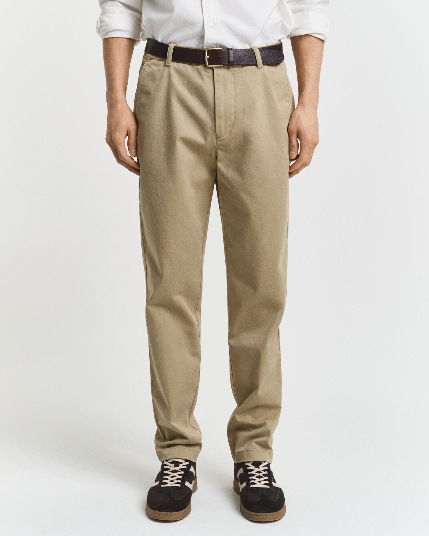 Pantalon Chino Coupe Droite Confort Exceptionnel