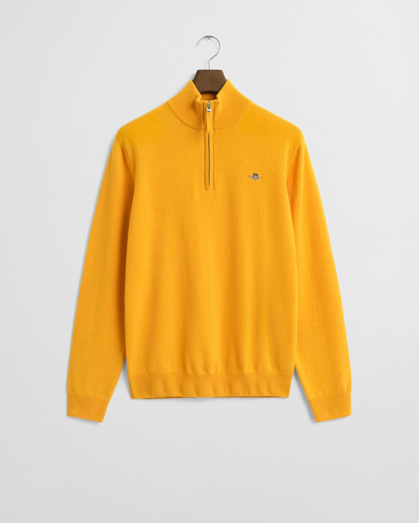 Pull demi-zip en lambswool superfine
