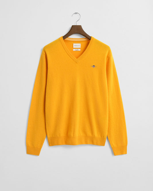 Superfine Lambswool V-Neck Sweater