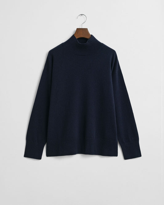 Pullover aus extrafeiner Lammwolle mit Rollkragen