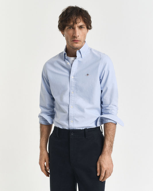 Slim Fit Klassisches Oxford-Hemd