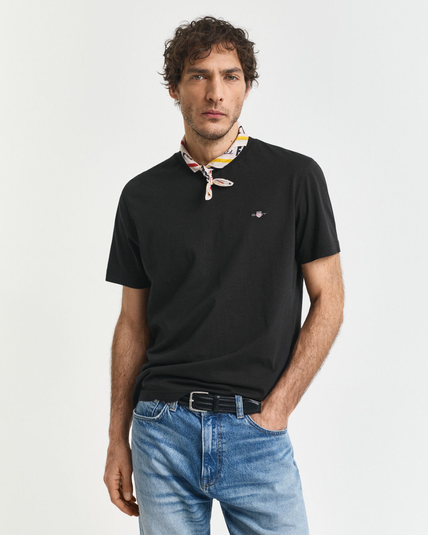 T-shirt regular coupe droite Shield