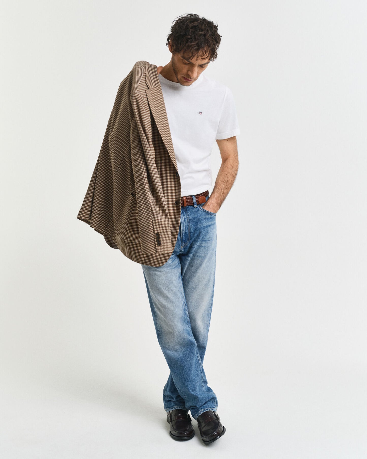 T-shirt regular coupe droite Shield
