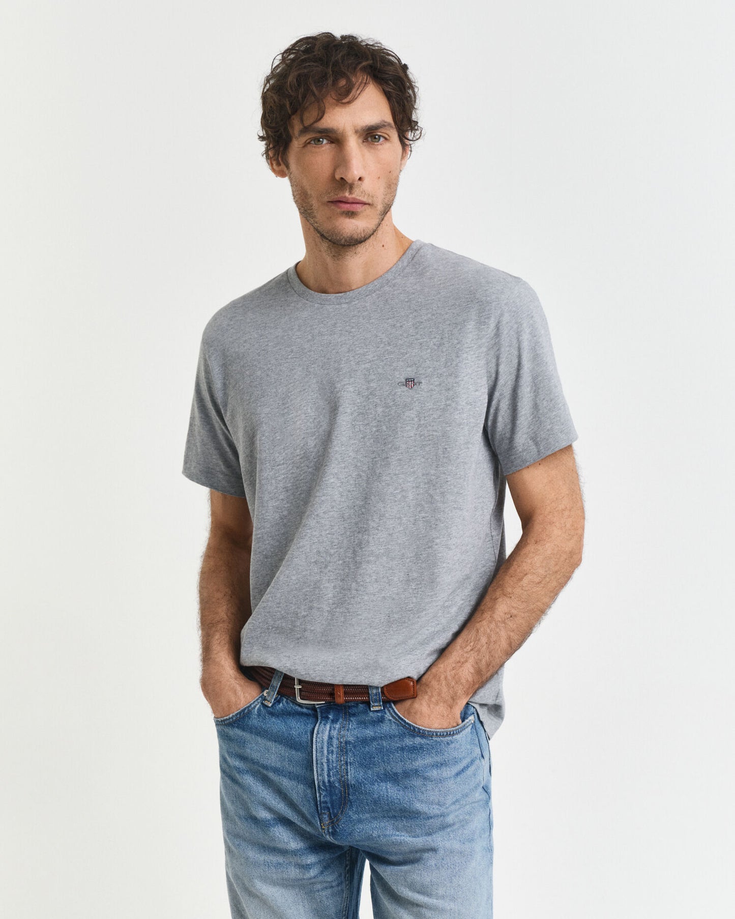 T-shirt regular coupe droite Shield