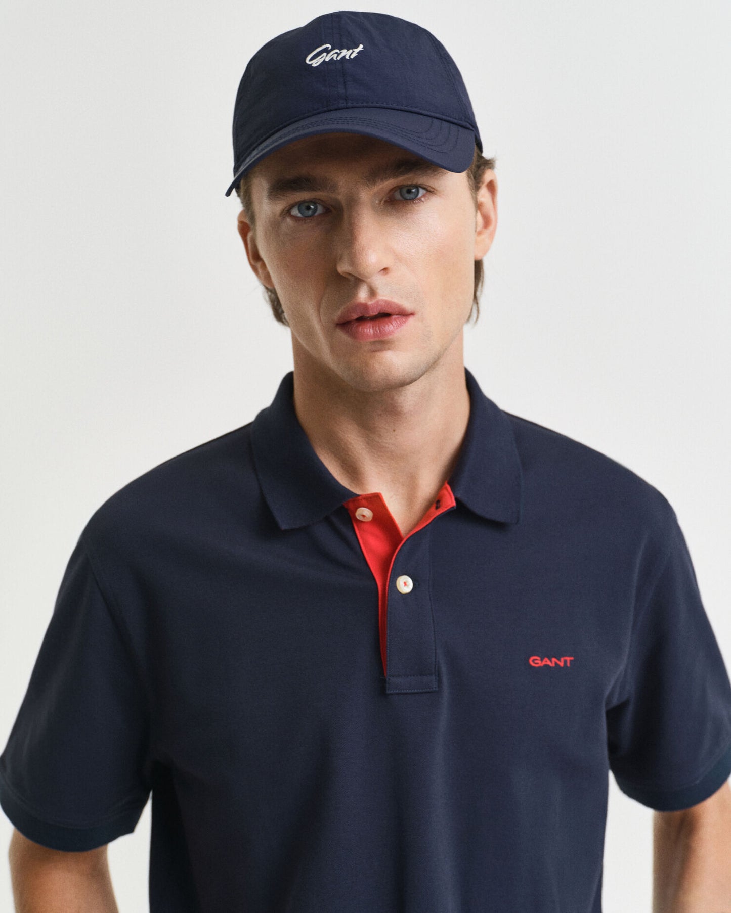 Contrast Pique Polo Shirt