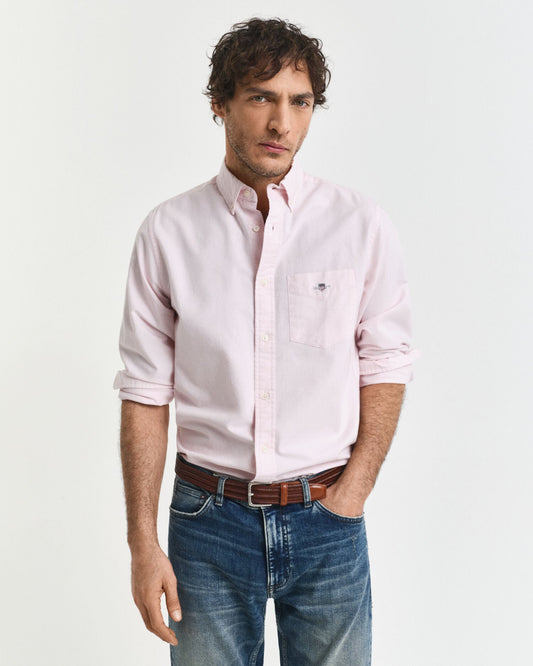 Chemise Oxford classique coupe droite