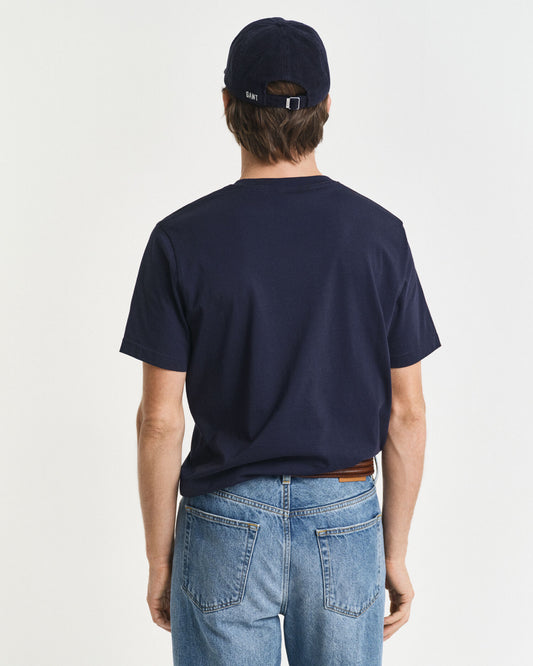 Besticktes Archivschild-T-Shirt