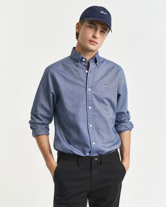 Slim Fit Oxford-Hemd Klassisch